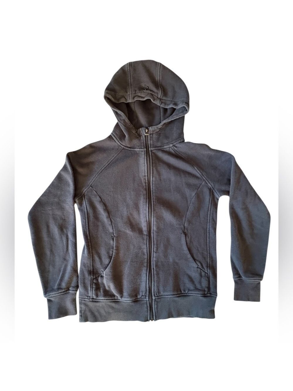 Dark Gray Zip Up Hoodie Size Small